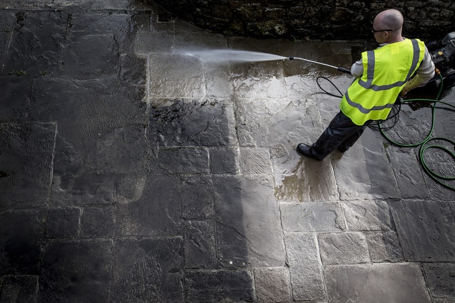jet wash driveway