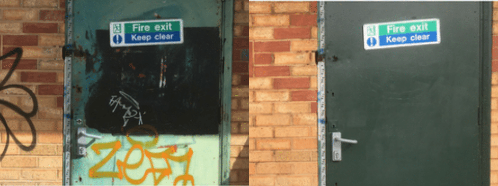 Graffiti Before After