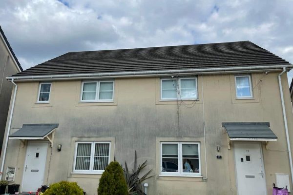 House render cleaning - Before