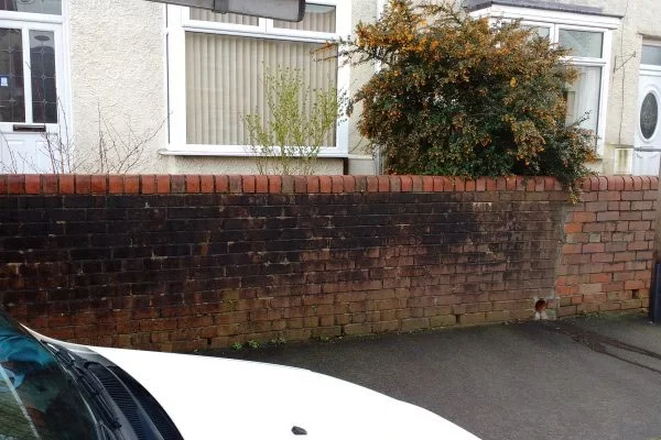 Brickwork Steam Clean - Before